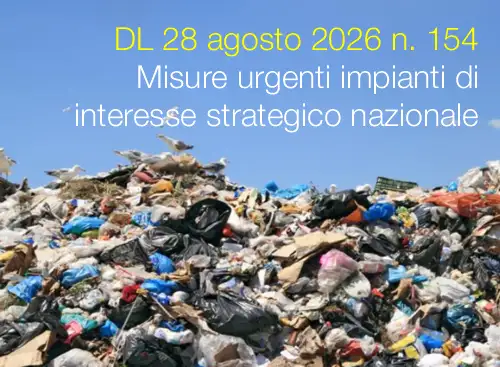 Decreto-Legge 28 agosto 2026 n. 154 / Misure urgenti impianti di interesse strategico nazionale